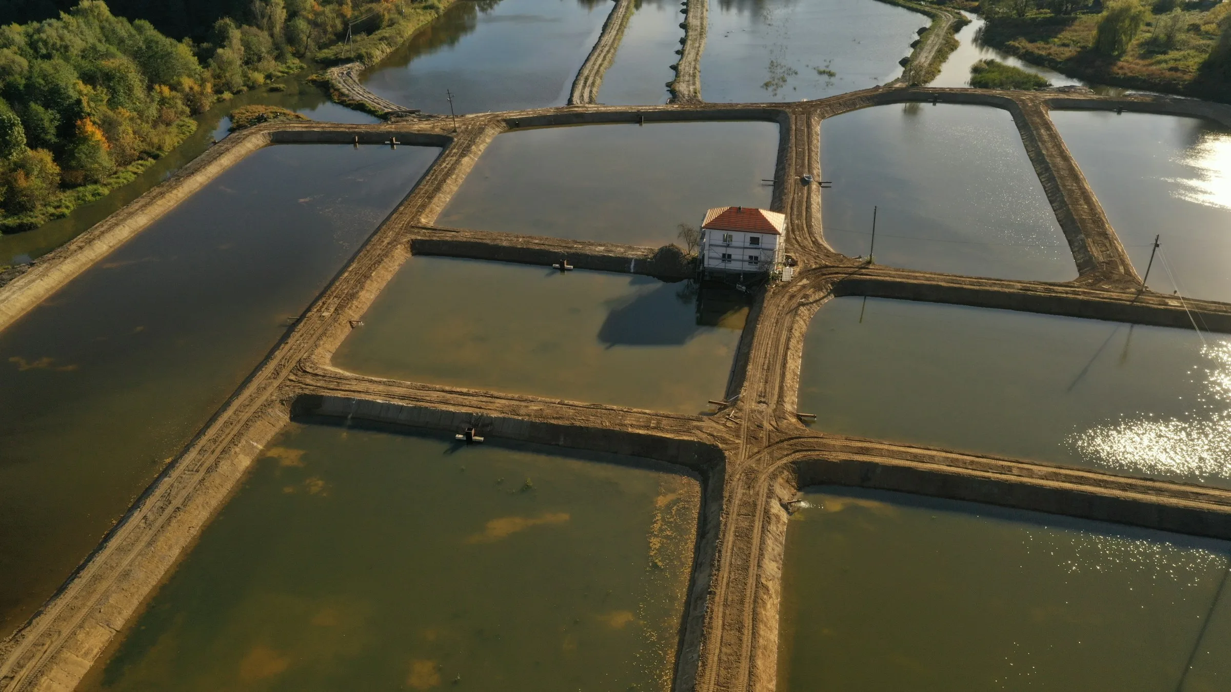 Aquaculture pond monitoring and control