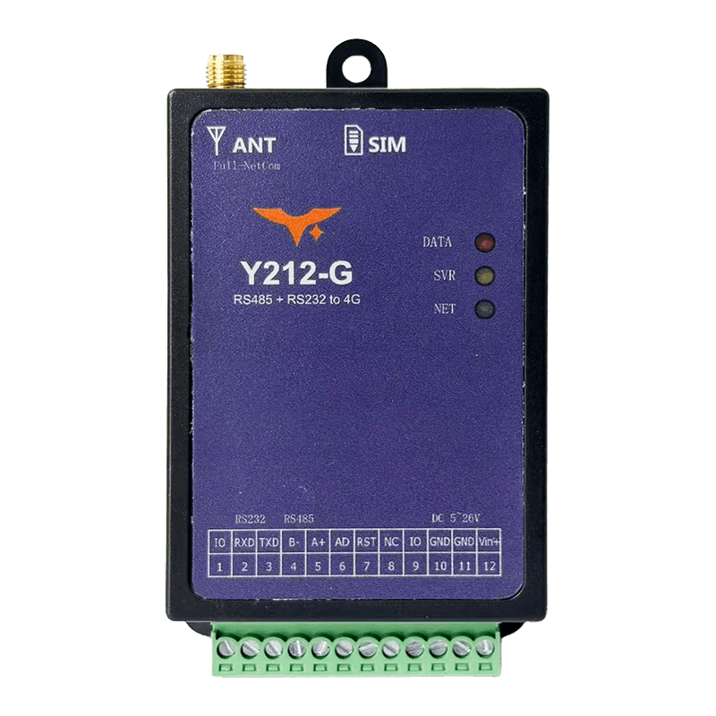 Y212-G industrial 4G Cat.4 serial gateway