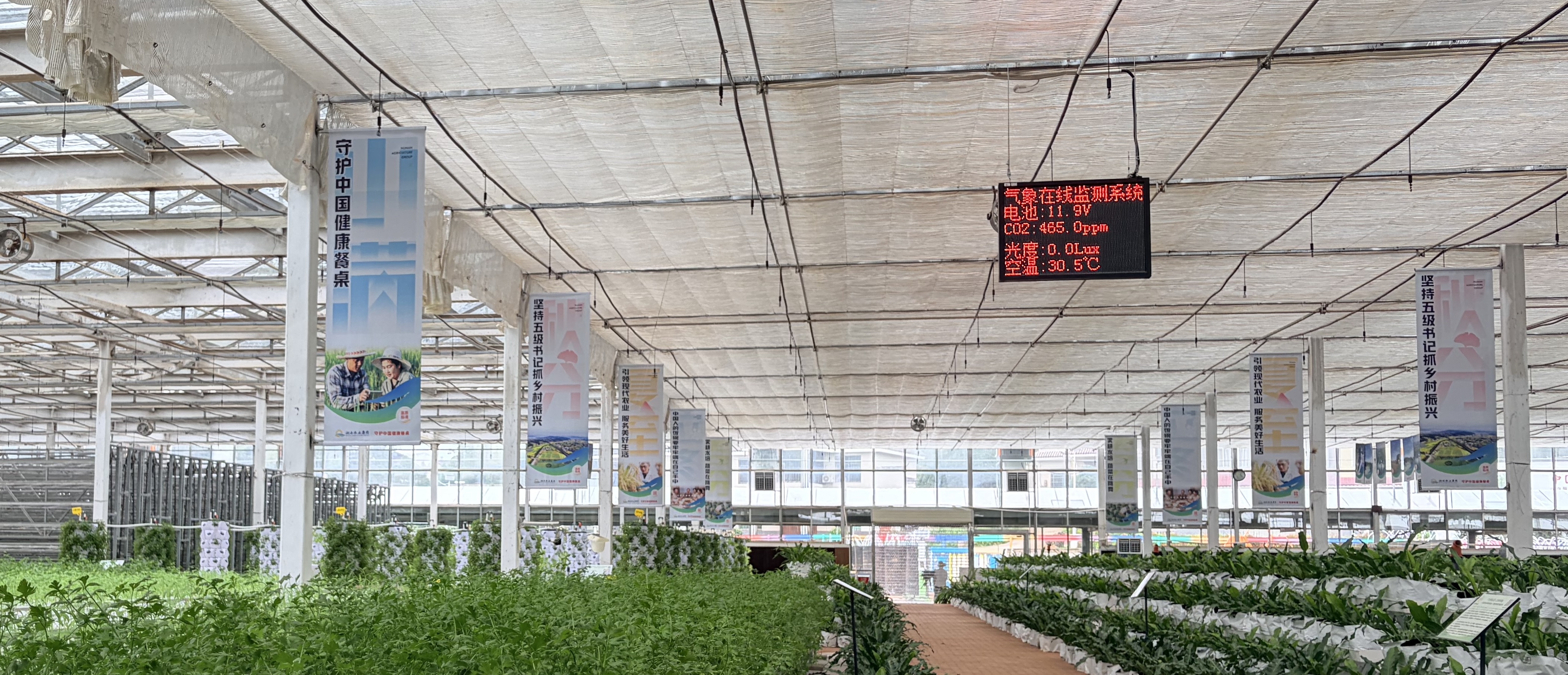 Connected greenhouse deployment supported by YenGear technology