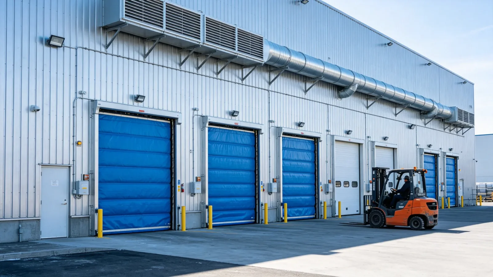 Cold storage logistics center