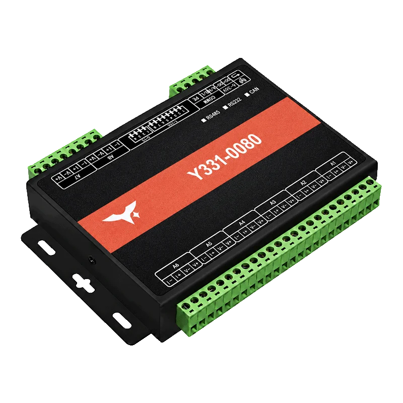 Y331-0080 serial I/O module with eight isolated analog input channels