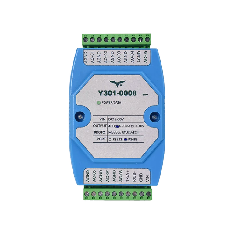 4-20mA analog signal transmission module for industrial IoT