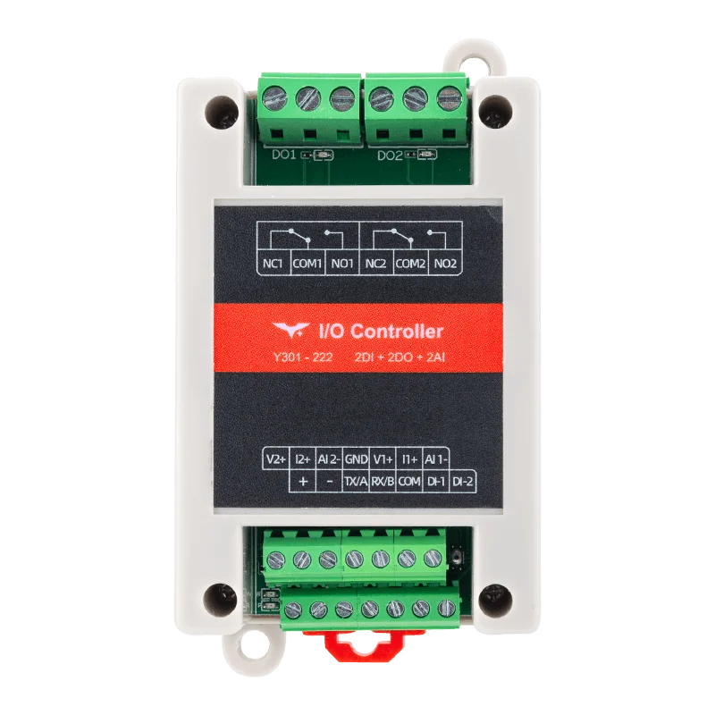 Y301-222 I/O module with 2DI, 2DO, and 2AI channels