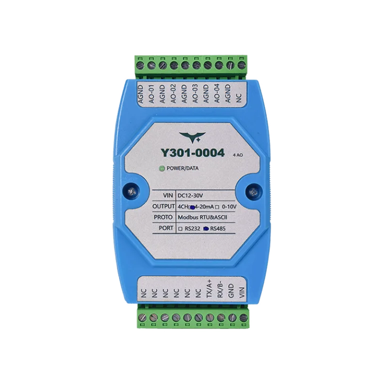 4-20mA analog signal IoT module for industrial automation