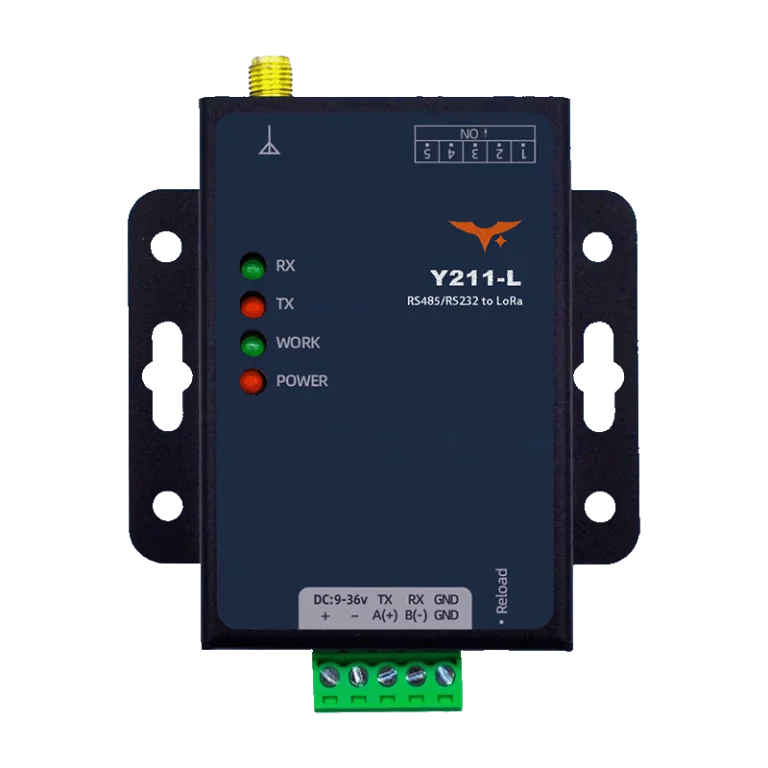 410-493 MHz LoRa gateway for industrial IoT data transmission