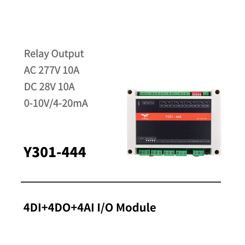 Y301-880 8DI+8DO IoT I/O module for industrial automation