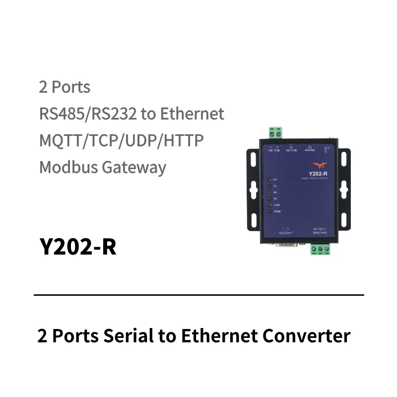 Y212-G Industrial 4G LTE Serial Gateway device